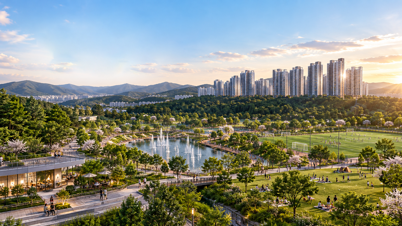 쌍령공원 입지환경